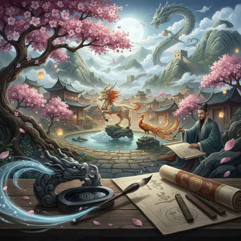 Chinese Arts: The Four Treasures of the Study and Beyond