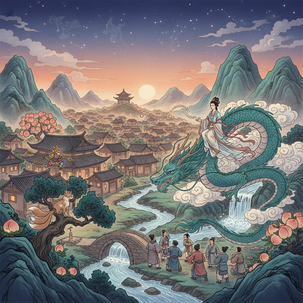 Exploring the Rich Tapestry of Chinese Folklore, Legends, and Fairy Tales