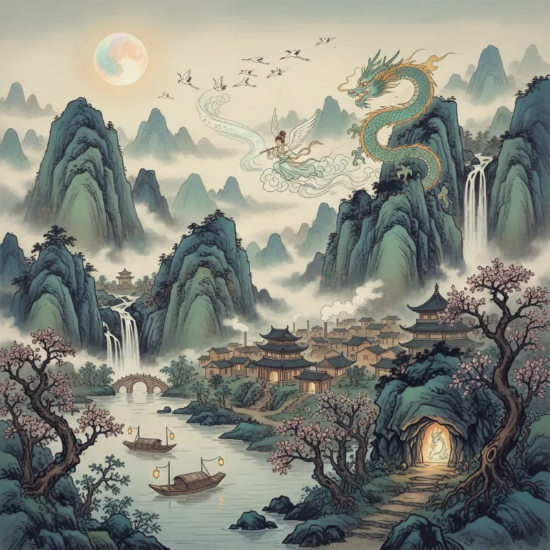 Chinese Landscape Painting: Mountains and Water