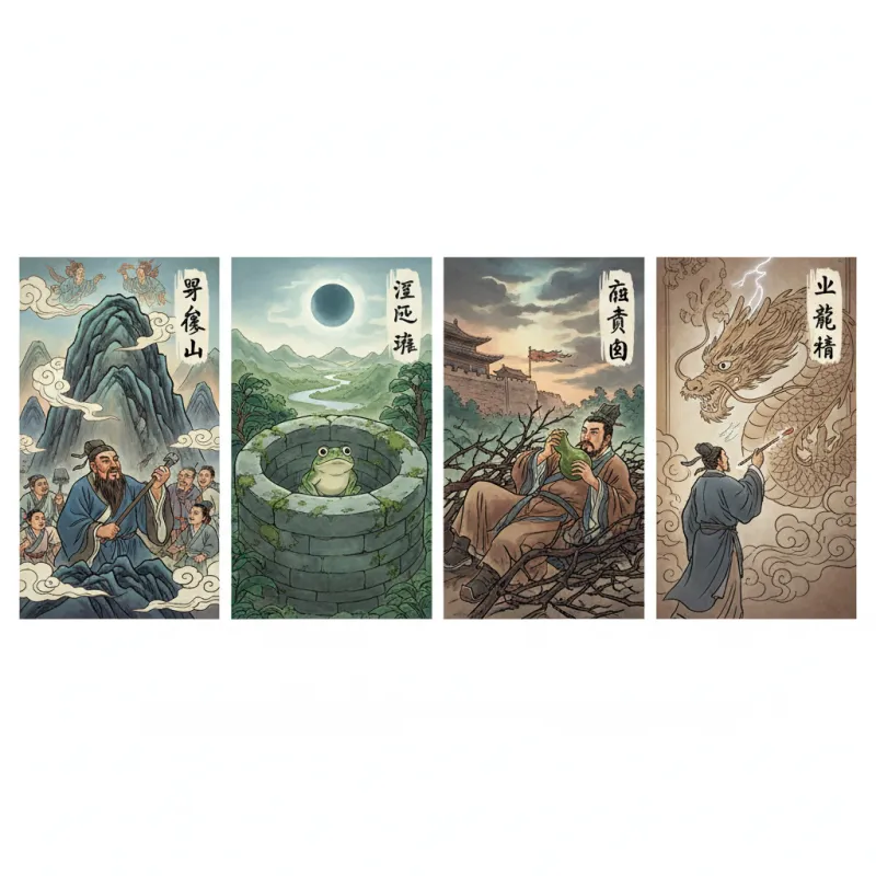 Chinese Proverbs and Their Stories: Wisdom in Four Characters
