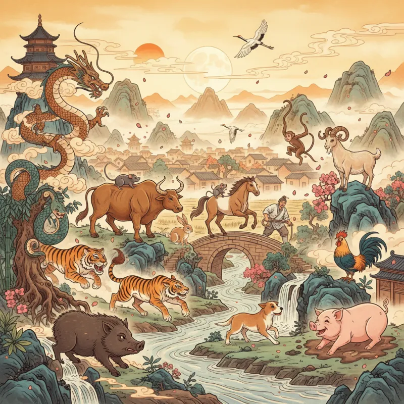 The Chinese Zodiac: Complete Guide to the 12 Animals