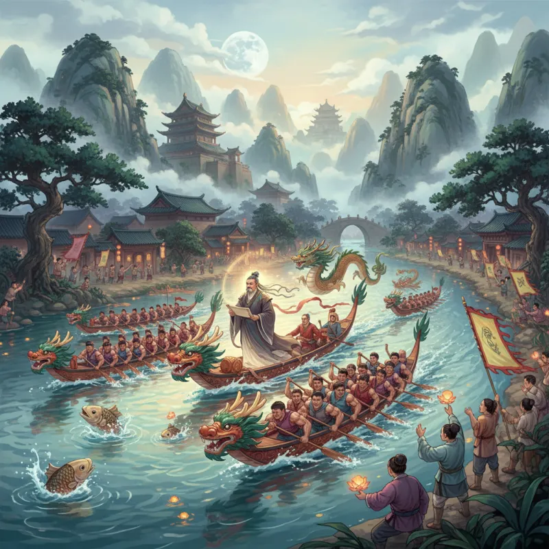 Dragon Boat Festival: Racing for Qu Yuan