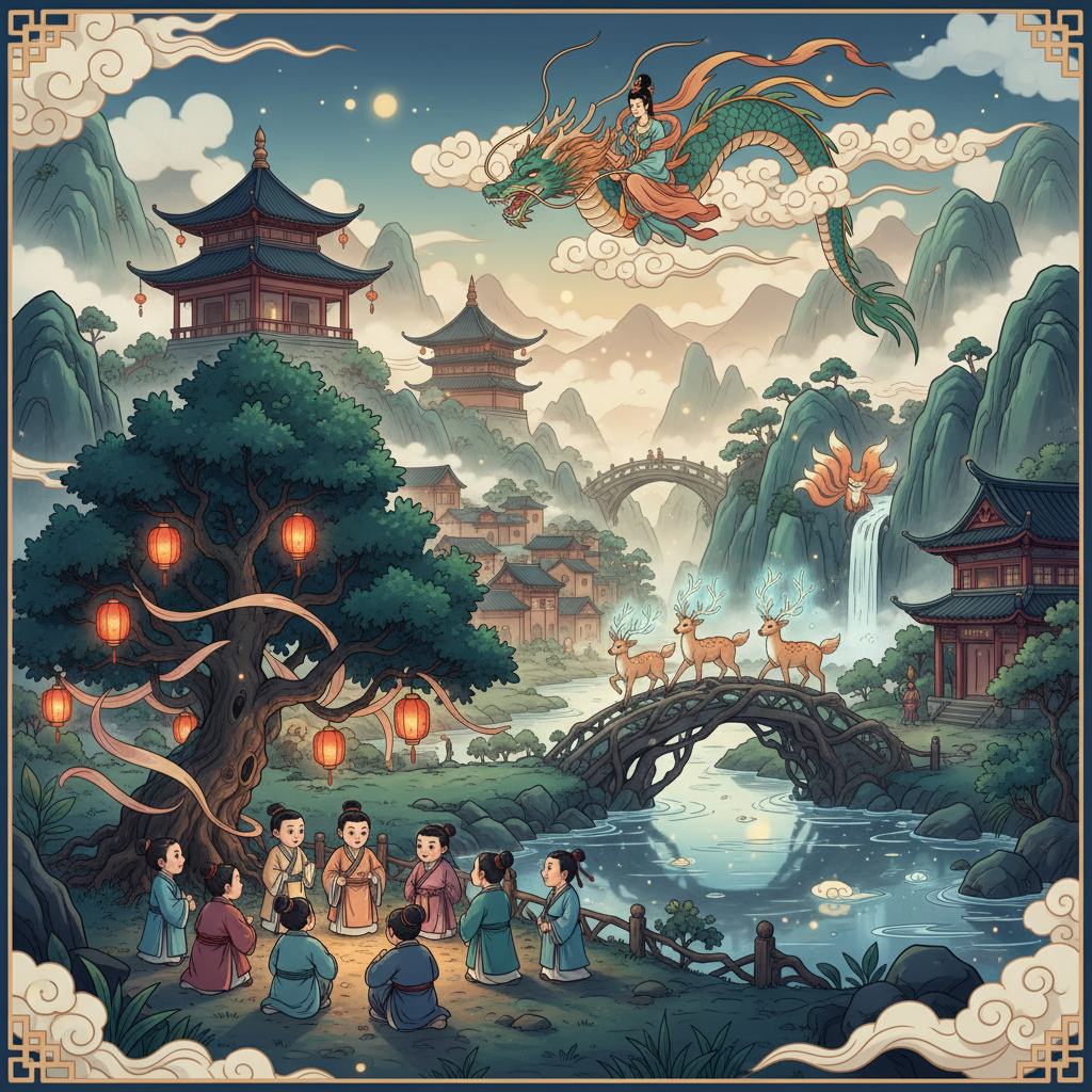 Exploring Enchanting Chinese Folklore: Legends and Fairy Tales for Children