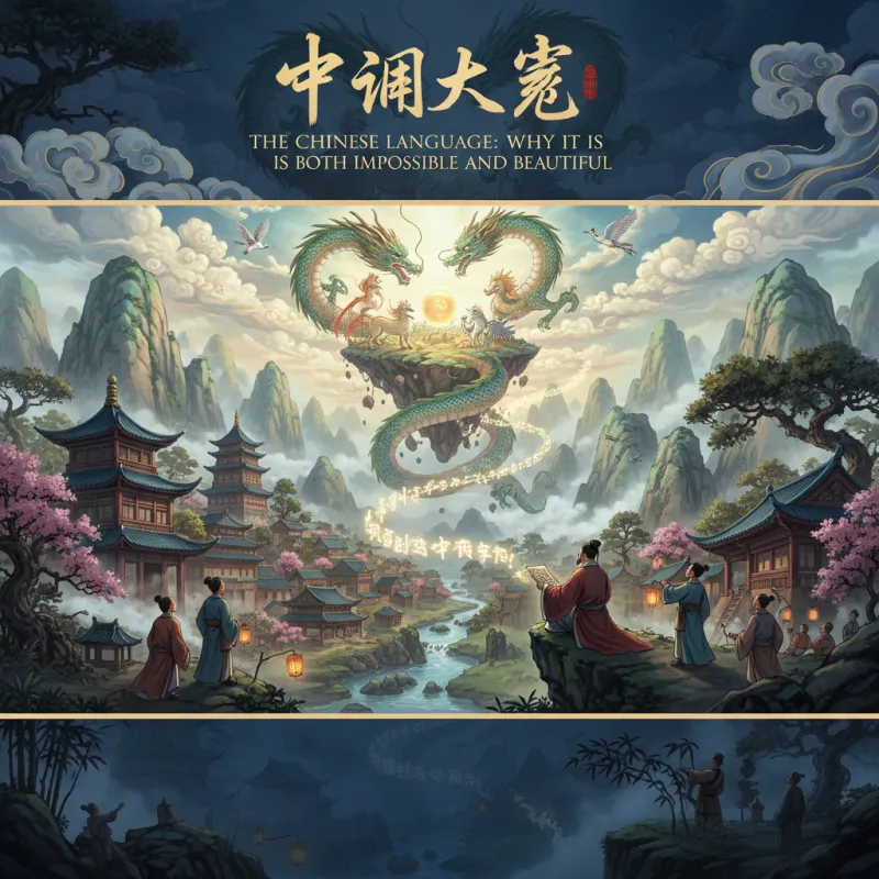 The Chinese Language: Why It Is Both Impossible and Beautiful
