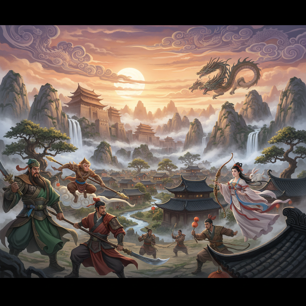 Legendary Heroes of Chinese Folklore: Tales That Shaped Culture and Identity
