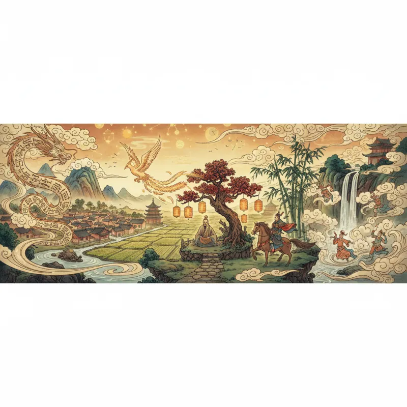 The Five Scripts of Chinese Calligraphy