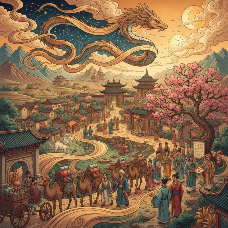 The Silk Road: How Trade Routes Shaped Chinese Culture
