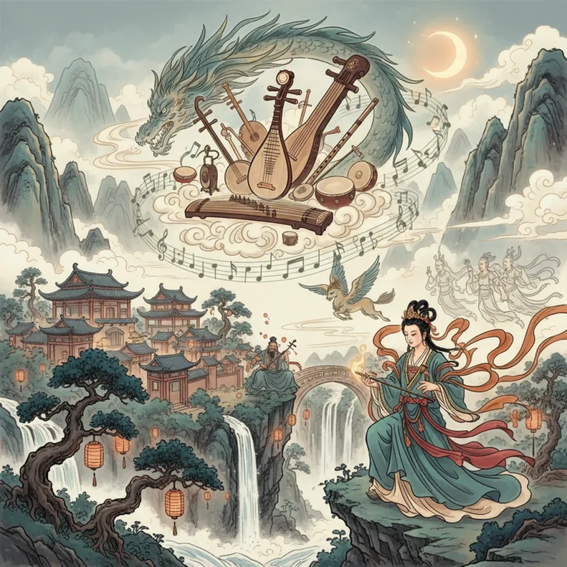 Traditional Chinese Music: Instruments, Scales and Soul