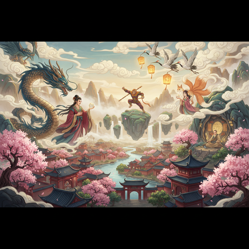 Exploring Transformation in Chinese Folklore: Legends, Fairy Tales, and Cultural Traditions