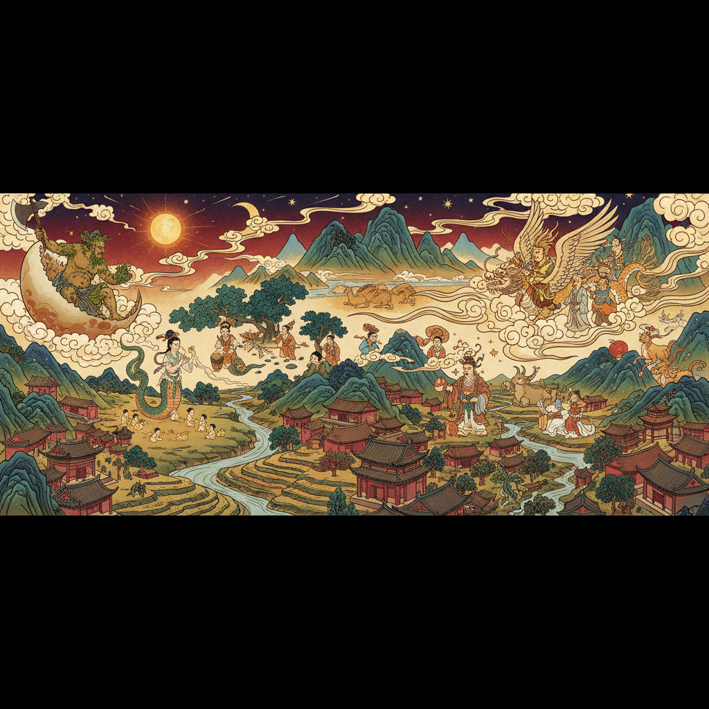 Unveiling Chinese Creation Myths: The Stories that Shaped a Civilization